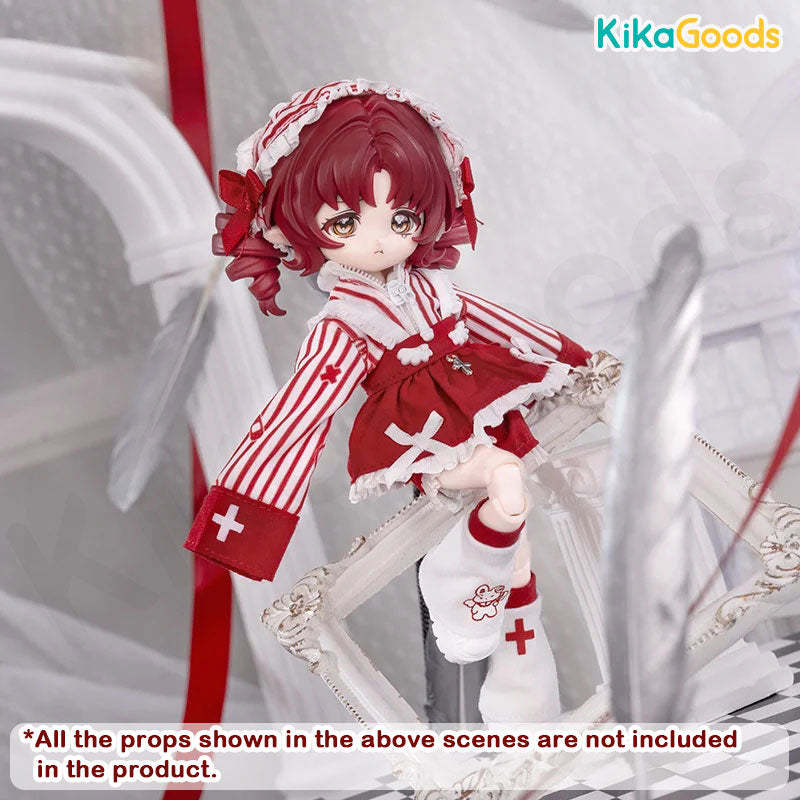 Daily Series First Aid Angel Bunny 1/12 BJD Clothing Set