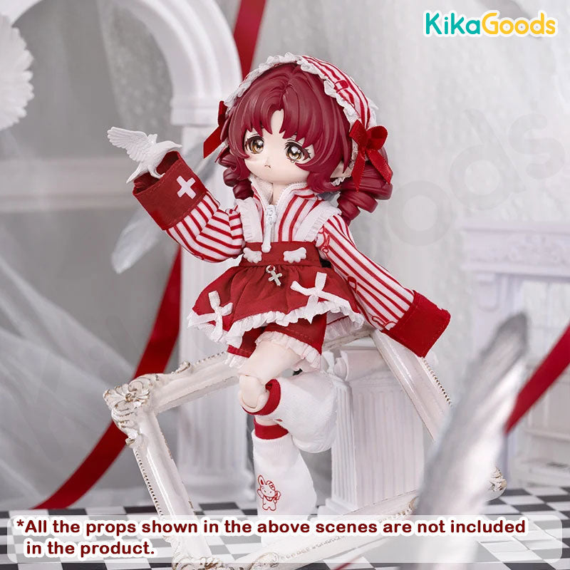 Daily Series First Aid Angel Bunny 1/12 BJD Clothing Set