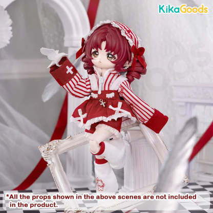 Daily Series First Aid Angel Bunny 1/12 BJD Clothing Set