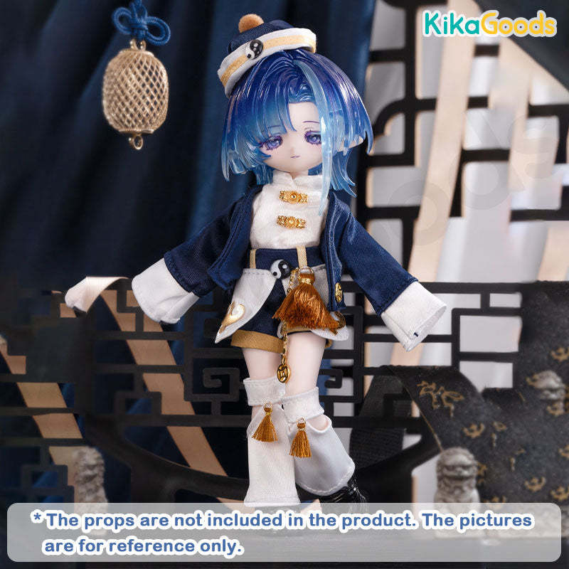 National Style Series Taoist Ruthlessness 1/12 BJD Clothing Set