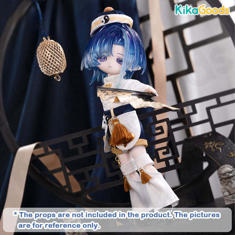 National Style Series Taoist Ruthlessness 1/12 BJD Clothing Set