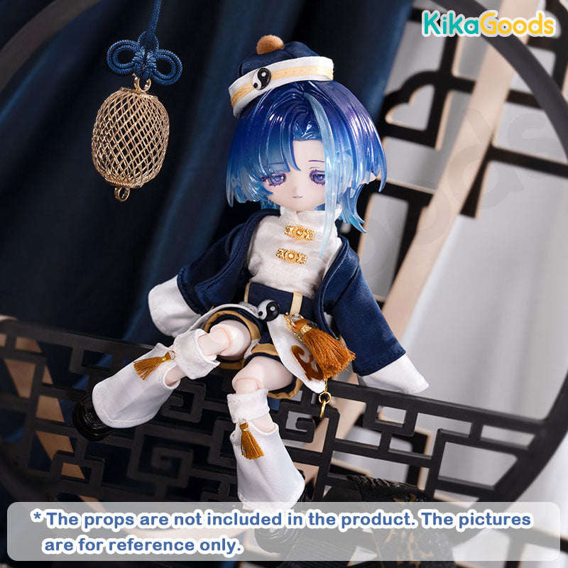 National Style Series Taoist Ruthlessness 1/12 BJD Clothing Set