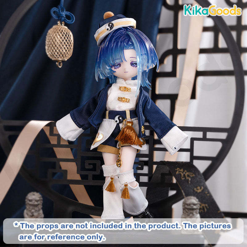 National Style Series Taoist Ruthlessness 1/12 BJD Clothing Set