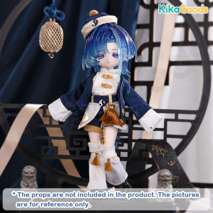 National Style Series Taoist Ruthlessness 1/12 BJD Clothing Set