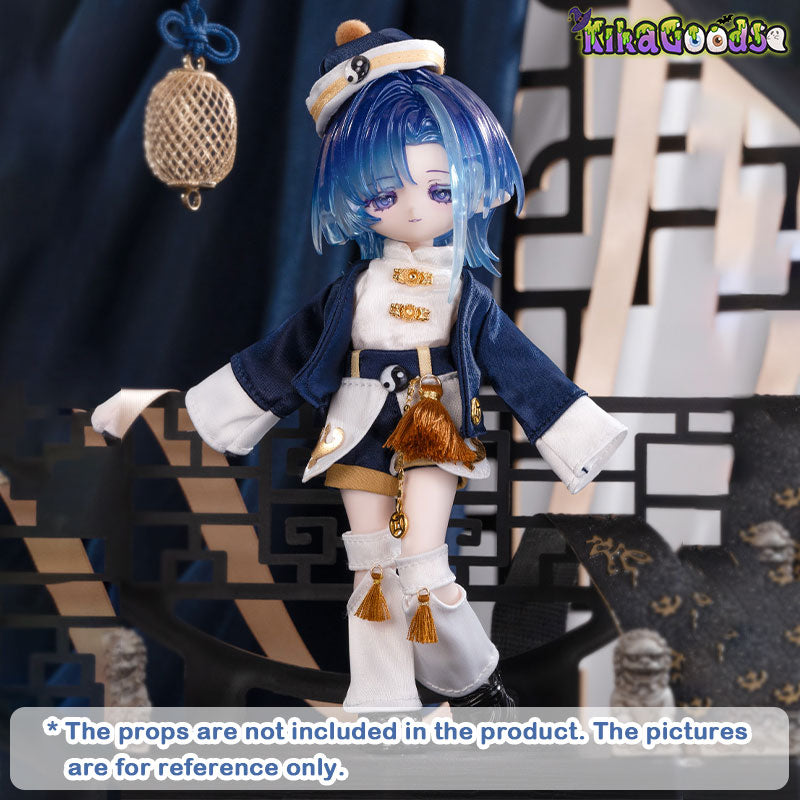 National Style Series Taoist Ruthlessness 1/12 BJD Clothing Set