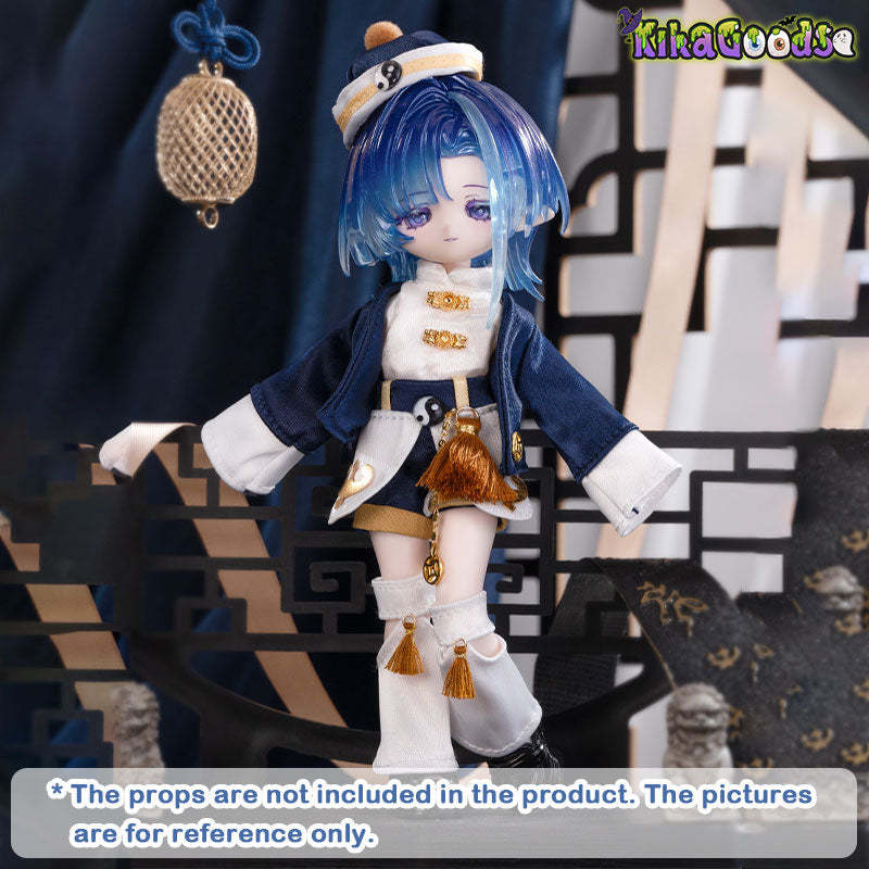 National Style Series Taoist Ruthlessness 1/12 BJD Clothing Set
