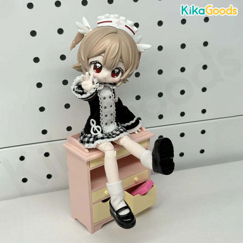 The Key Collection Series Mysterious Black Cat 1/12 BJD Clothing Set【Shipped in Nov./Dec. 2025】