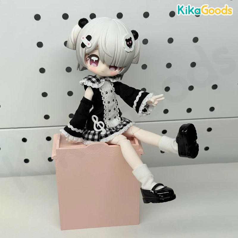 The Key Collection Series Mysterious Black Cat 1/12 BJD Clothing Set【Shipped in Nov./Dec. 2025】