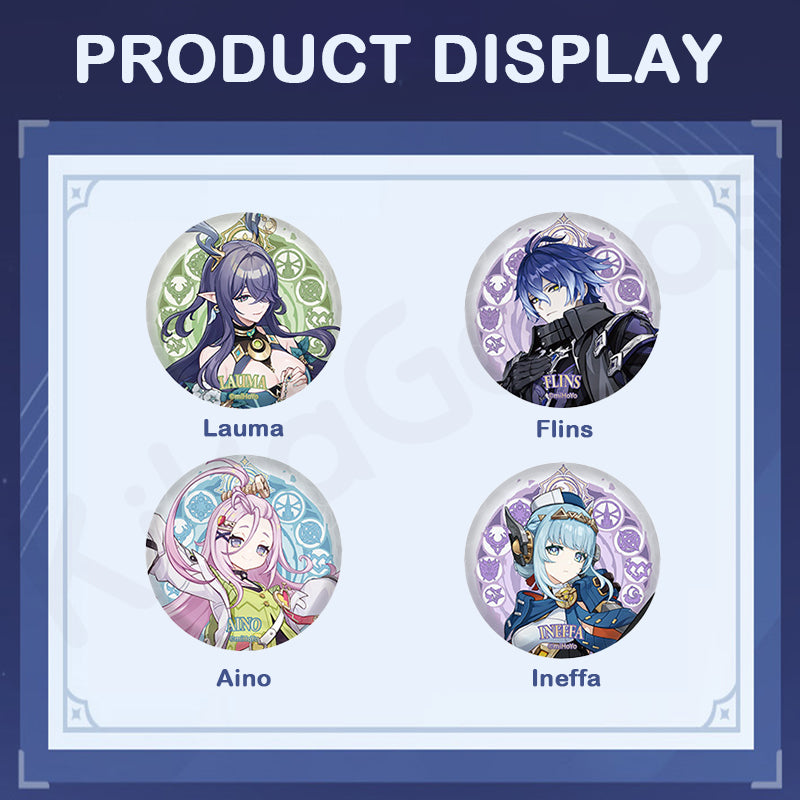 Nod-Krai Theme Series Character Badge【Shipped in Nov./Dec. 2025】