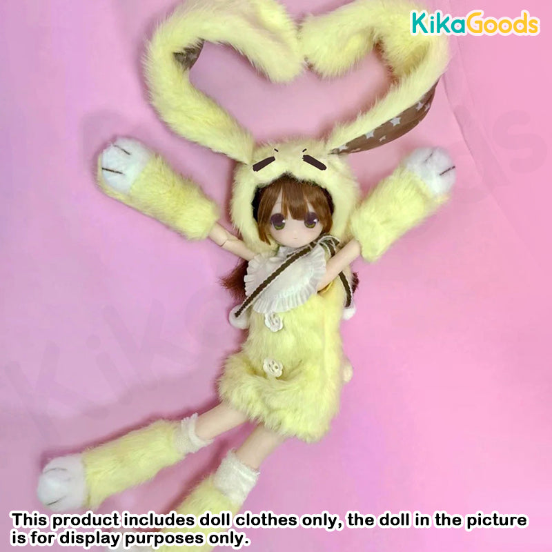 Transform Electrical Street Series Bunny Plush 1/6 BJD Clothing