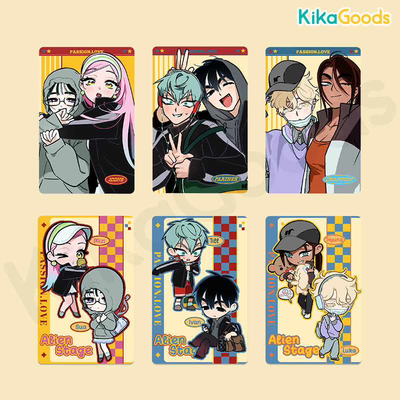 Alien Stage Partner Series Mini Card Set – KikaGoods Wholesale