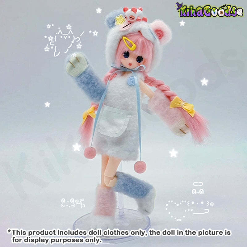 Transform Electrical Street Series Panda Plush 1/6 BJD Clothing