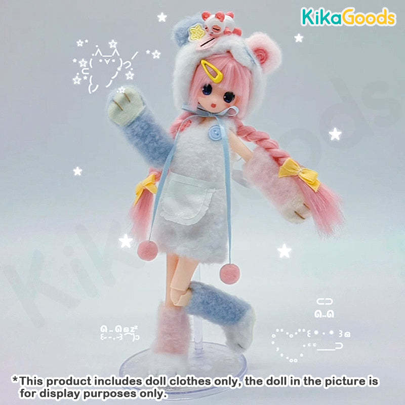 Transform Electrical Street Series Panda Plush 1/6 BJD Clothing