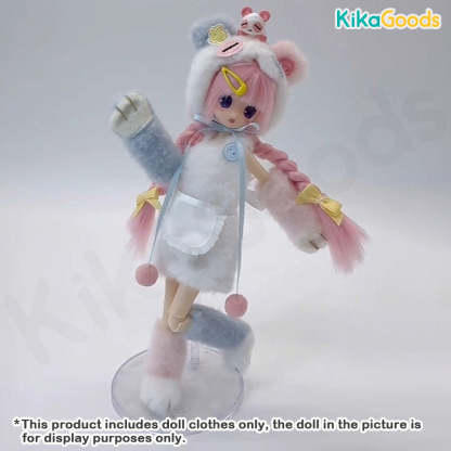 Transform Electrical Street Series Panda Plush 1/6 BJD Clothing