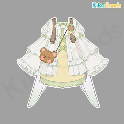 Light and Shadow Lightwing Academy Series Forestwing Dress 1/8 BJD Clothing Set【Shipped in May./Jun. 2026】