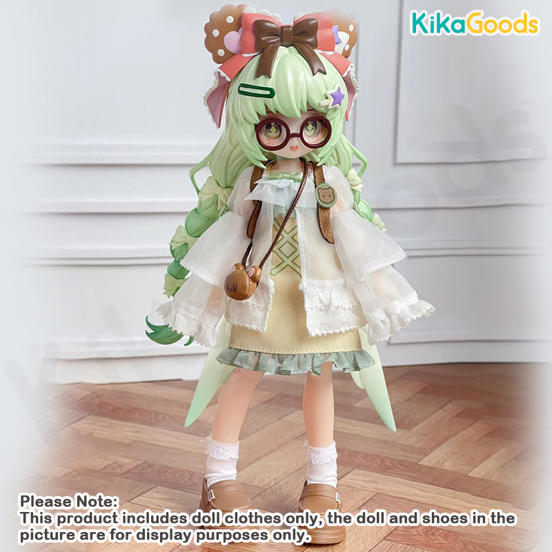 Light and Shadow Lightwing Academy Series Forestwing Dress 1/8 BJD Clothing Set【Shipped in May./Jun. 2026】