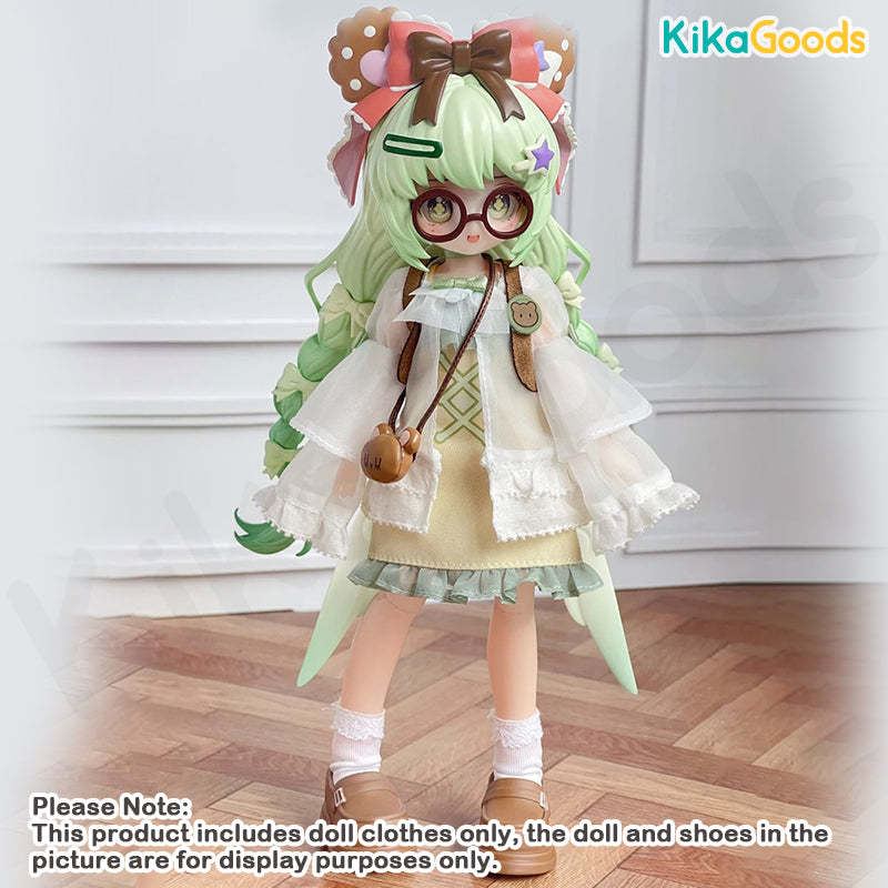 Light and Shadow Lightwing Academy Series Forestwing Dress 1/8 BJD Clothing Set【Shipped in May./Jun. 2026】