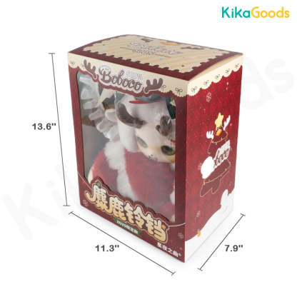Boboco Reindeer with Bell 500% Series Limited Plush Toy