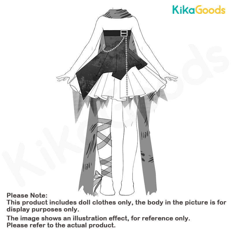 Doomsday Prologue Series Wandering Shadows 1/12 BJD Clothing Set【Shipped in Apr./May. 2026】
