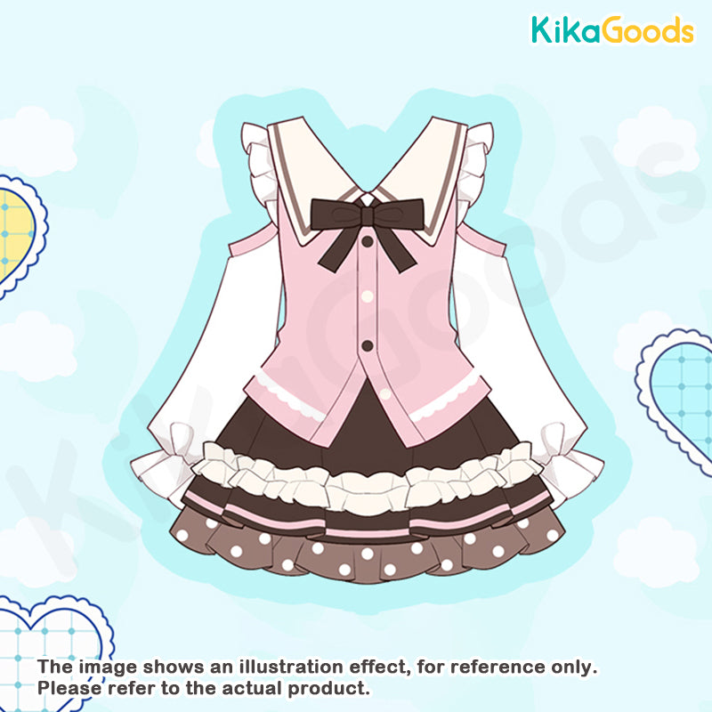 Twinkle Polaris Series Tiered Dress 1/8 BJD Clothing Set【Shipped in May./Jun. 2026】