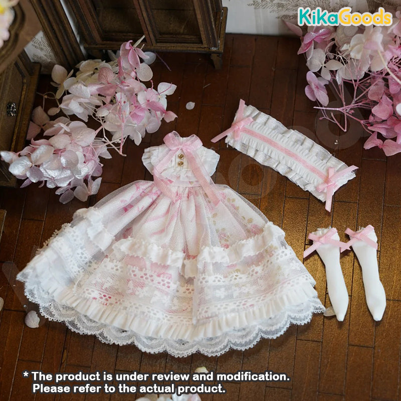 Momotale Four Seasons Tea House Story Series Spring Picnic 1/8 BJD Clothing Set