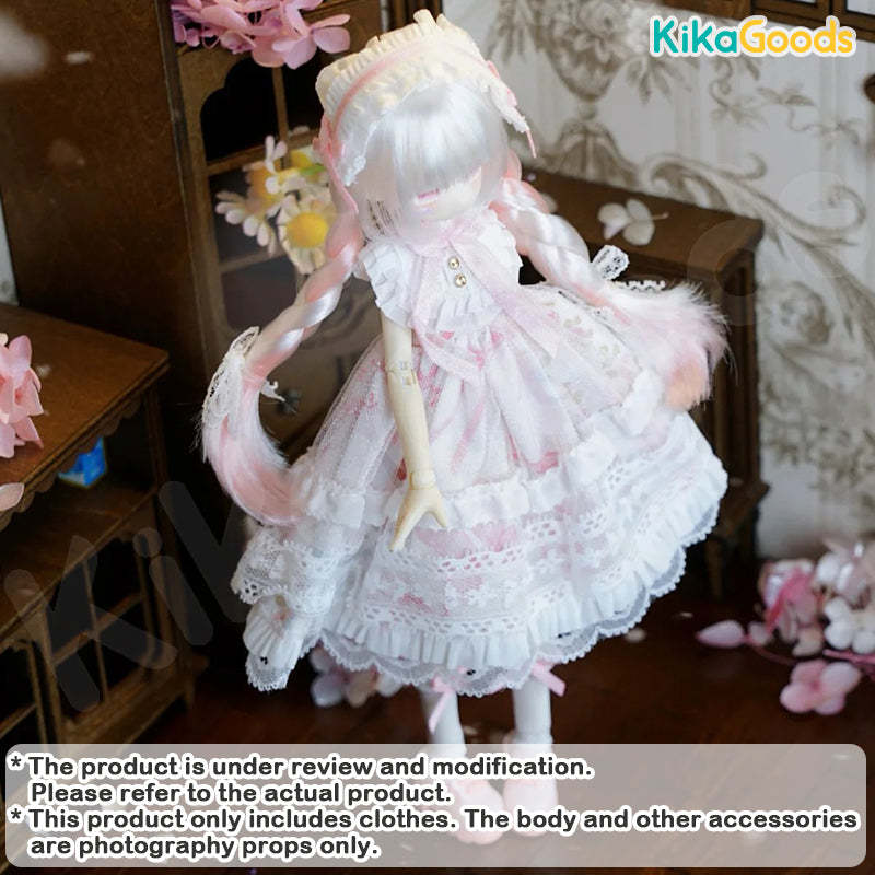 Momotale Four Seasons Tea House Story Series Spring Picnic 1/8 BJD Clothing Set