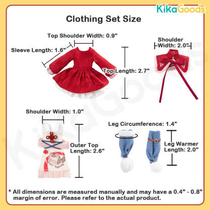 Penny's Box Good Luck 1/8 BJD Clothing Set