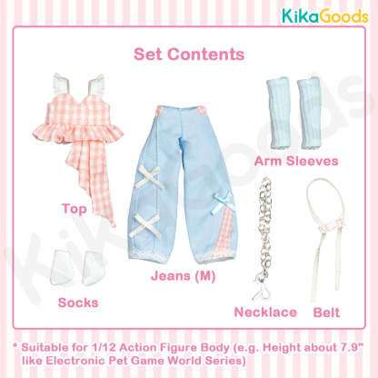 Sweet Pixel 1/12 BJD Clothing Set【Shipped in Mar./Apr. 2026】