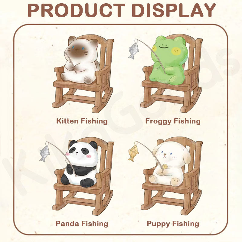 FOFO Animal Rocking Chair Fishing Figure【Shipped in Apr./May. 2026】