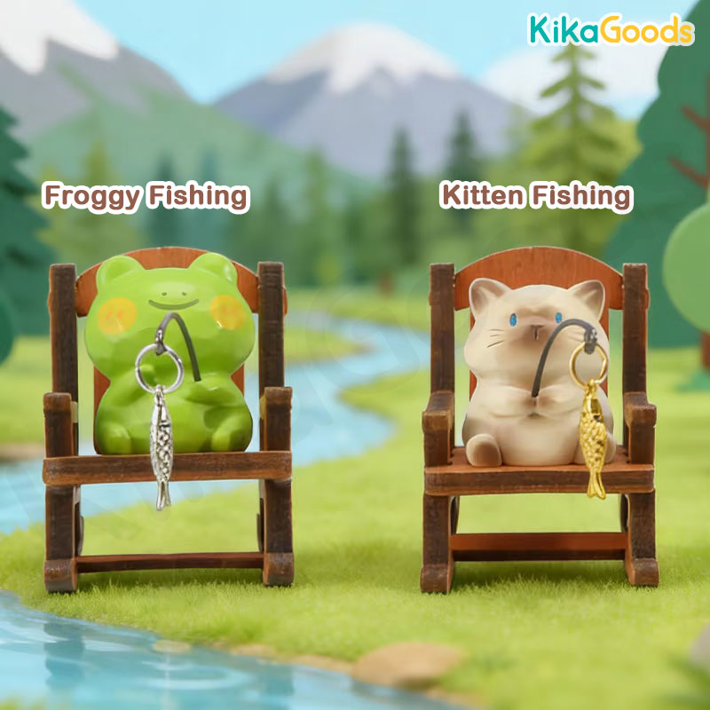 FOFO Animal Rocking Chair Fishing Figure【Shipped in Apr./May. 2026】