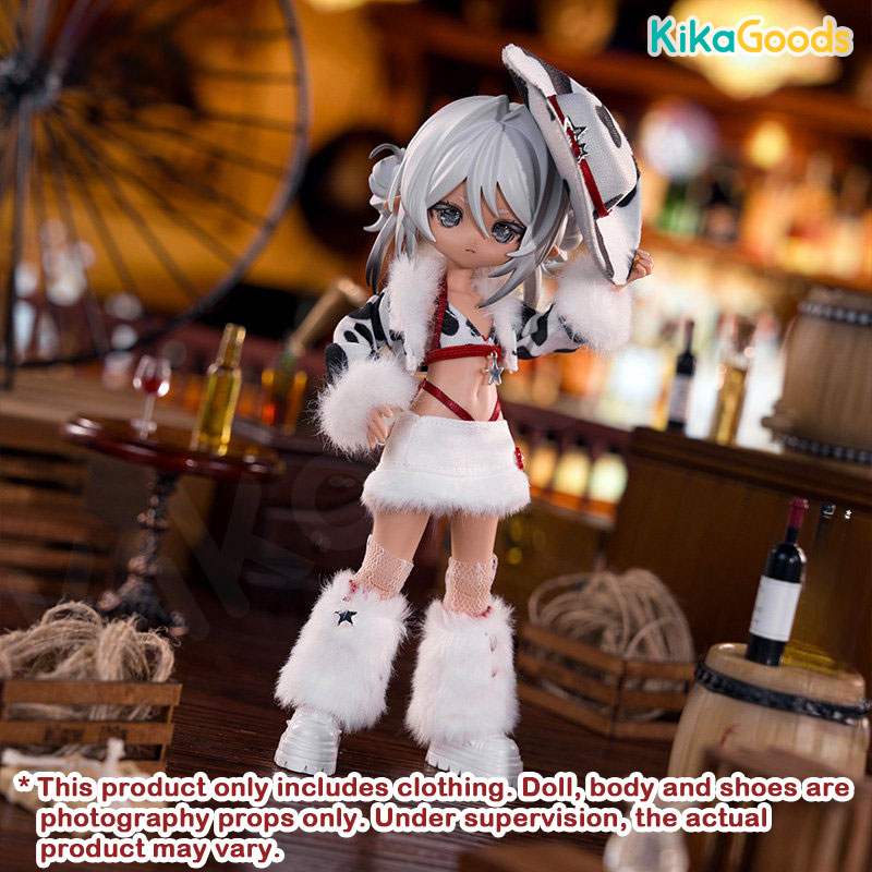 Daily Series Sweet Frost Heart Sniper 1/12 BJD Clothing Set