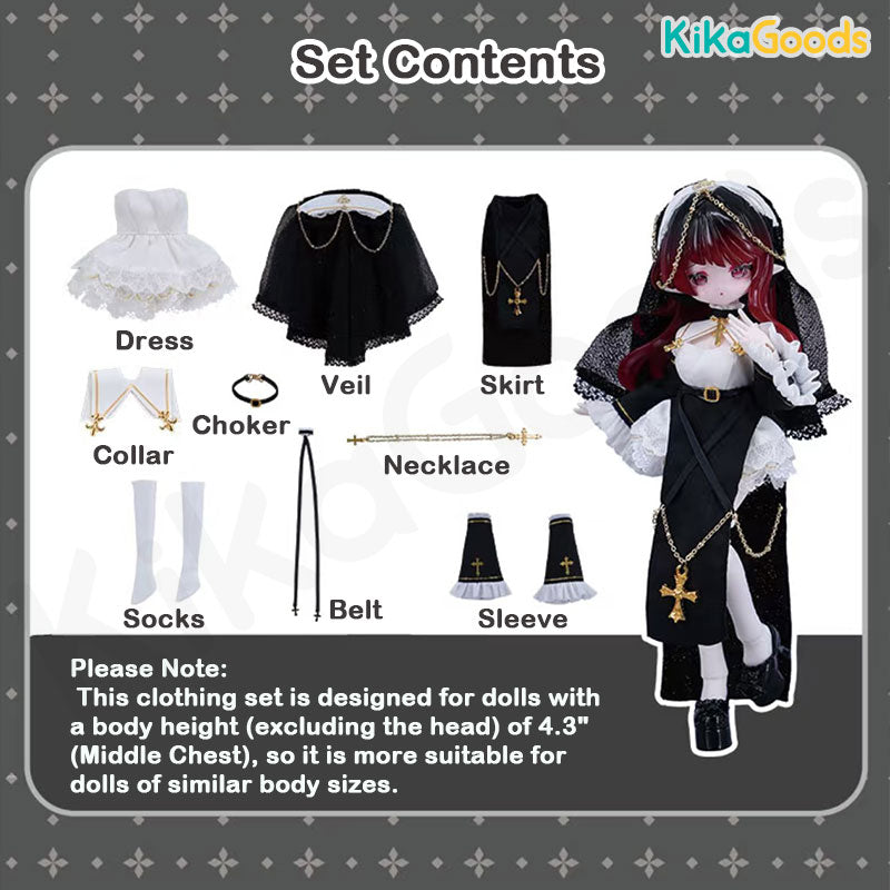 Fairy Tale Series Wishing Golden Oath 1/8 BJD Clothing Set【Shipped in Apr./May. 2026】