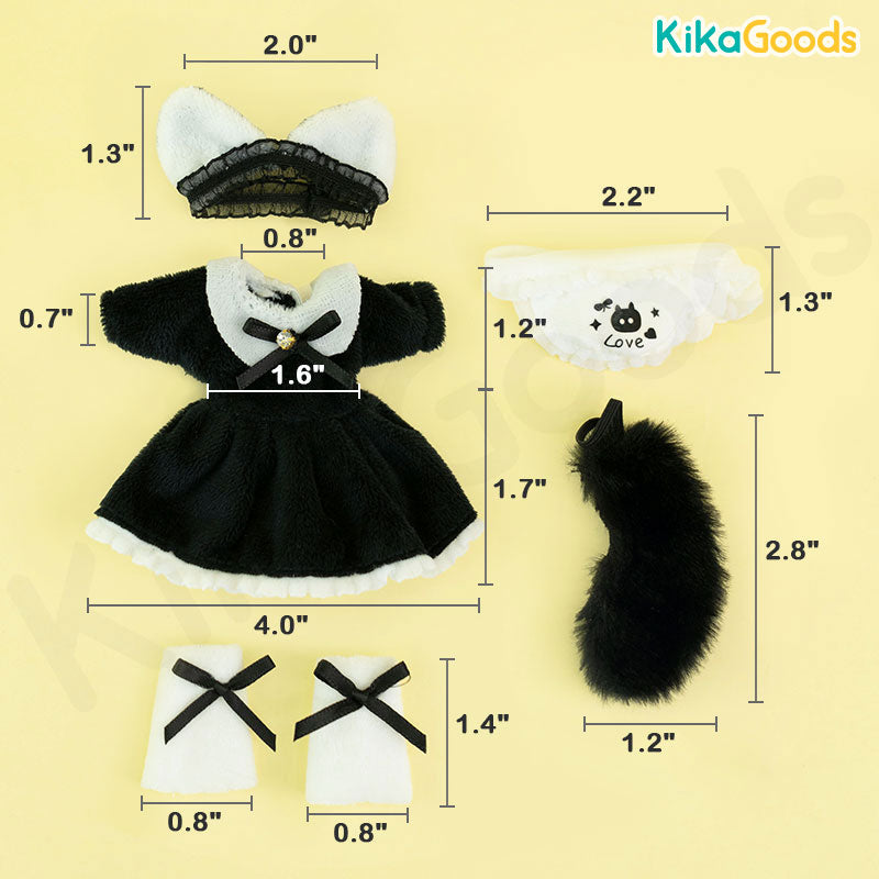 Neighboring Little Maid 1/12 BJD Clothing Set