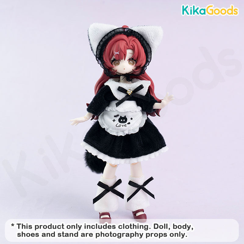 Neighboring Little Maid 1/12 BJD Clothing Set