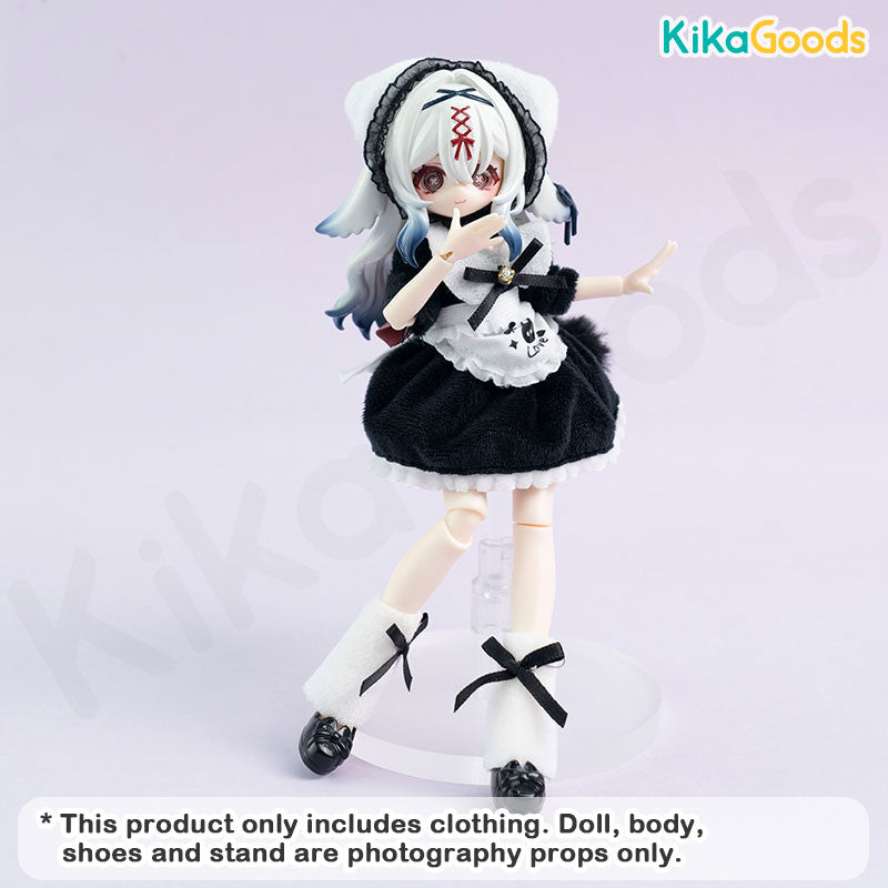 Neighboring Little Maid 1/12 BJD Clothing Set