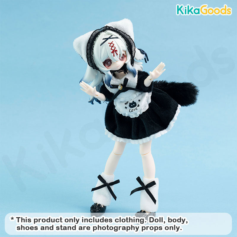 Neighboring Little Maid 1/12 BJD Clothing Set