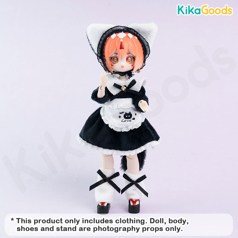 Neighboring Little Maid 1/12 BJD Clothing Set