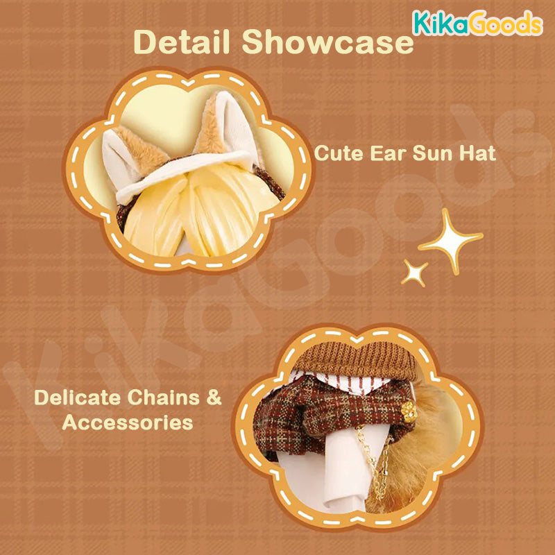 Daily Series Hyuga Fluffy Orange 1/12 BJD Clothing Set