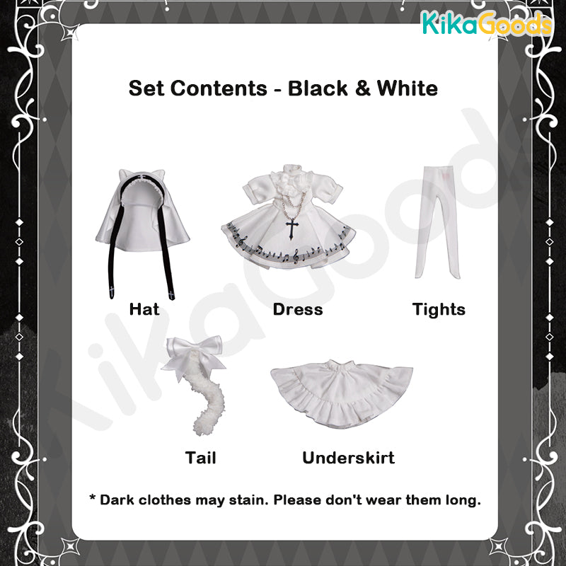 Penny's Box Cat Nun Series 1/8 BJD Clothing Set【Shipped in May./Jun. 2026】