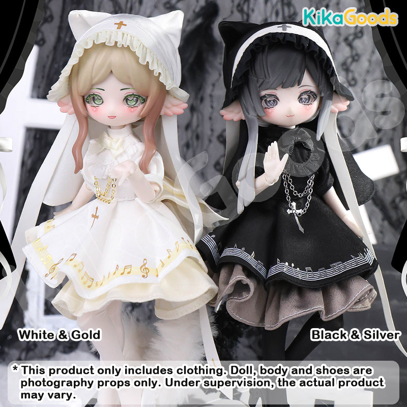 Penny's Box Cat Nun Series 1/8 BJD Clothing Set【Shipped in May./Jun. 2026】