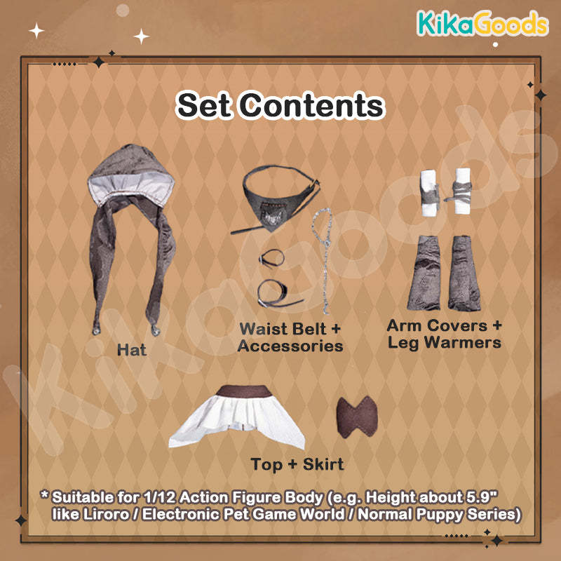 Ruin of the Apocalypse 1/12 BJD Clothing Set