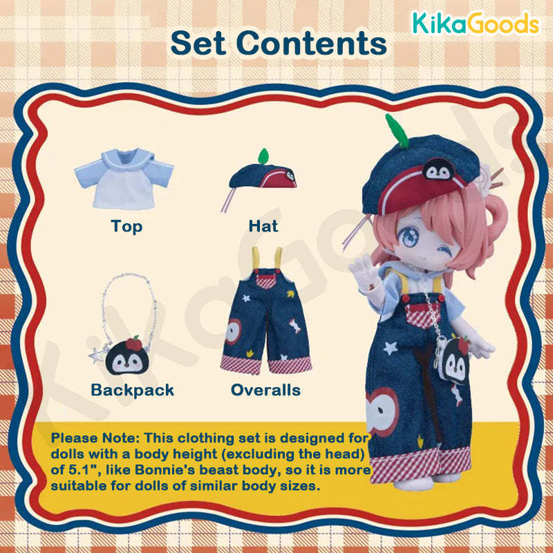 Daily Series Autumn Apple Tart 1/12 BJD Clothing Set