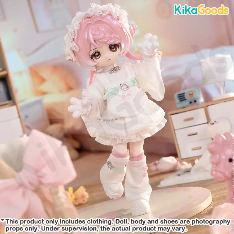 National Style Series Jade Cream Pudding 1/12 BJD Clothing Set