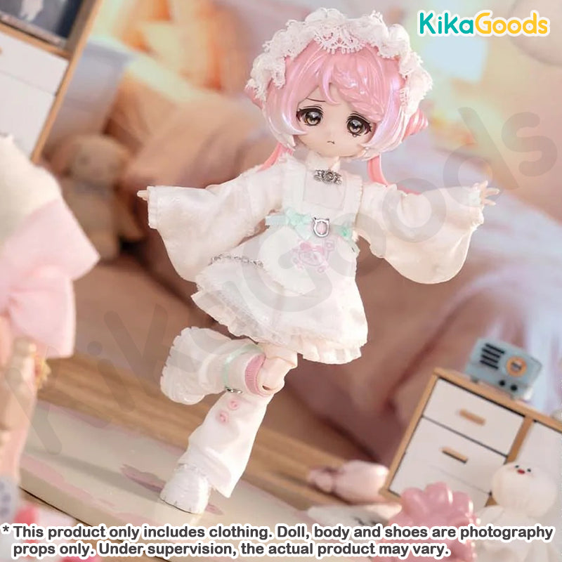 National Style Series Jade Cream Pudding 1/12 BJD Clothing Set