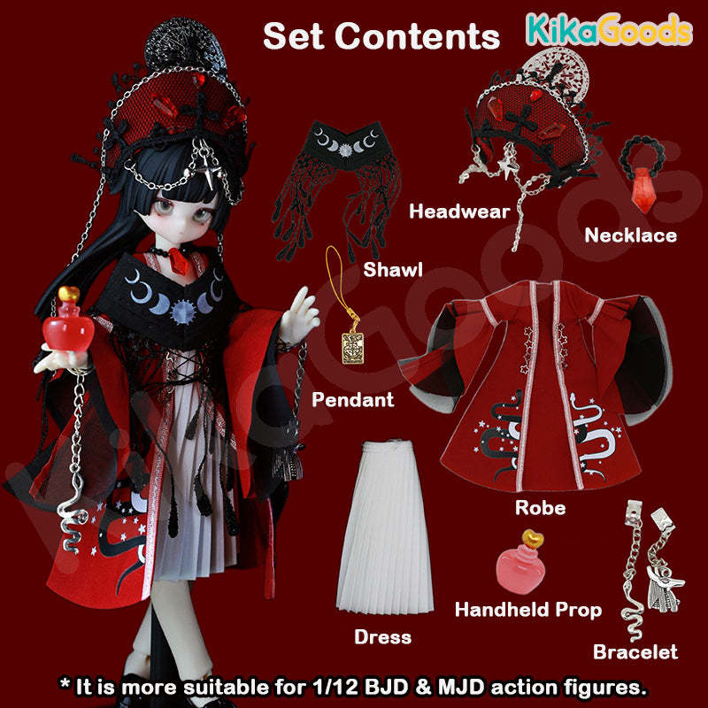 Tarot Series Special Color The Wheel of Fortune Clothing Set