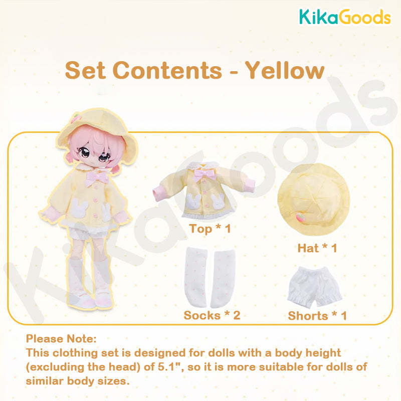 Kindergarten Uniform Series 1/12 BJD Clothing Set