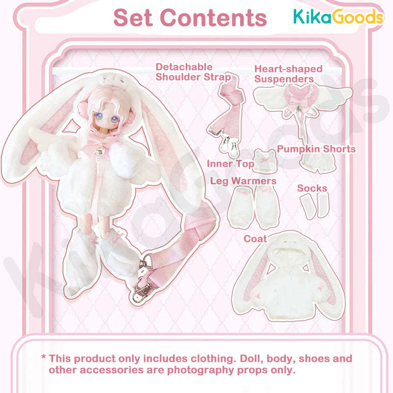 Fluffy Bunny Series Special 1/6 BJD Clothing Set