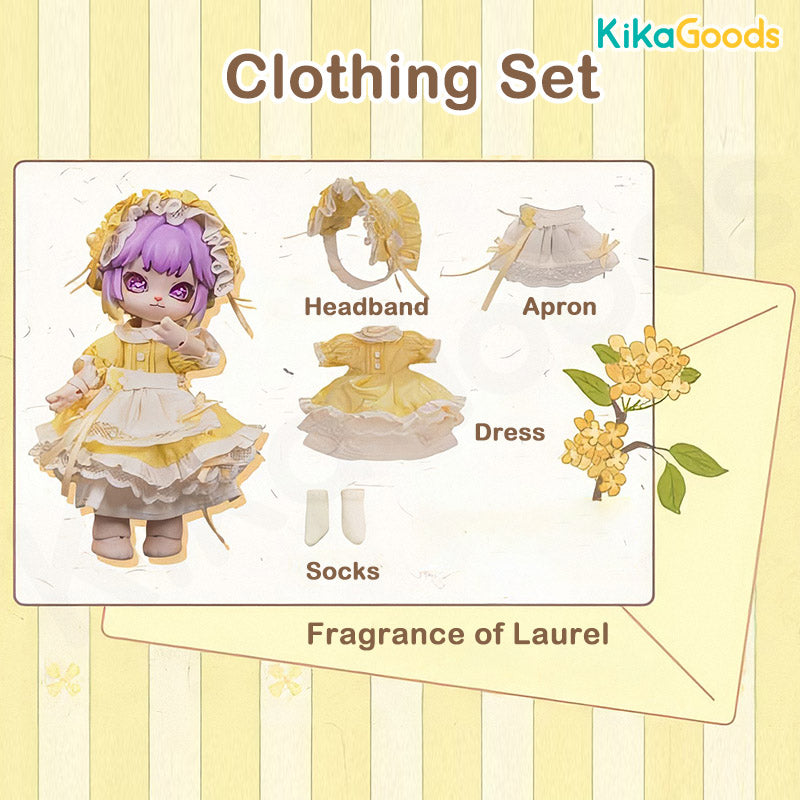 Language of Flower Series 1/12 BJD Limited Clothing Set