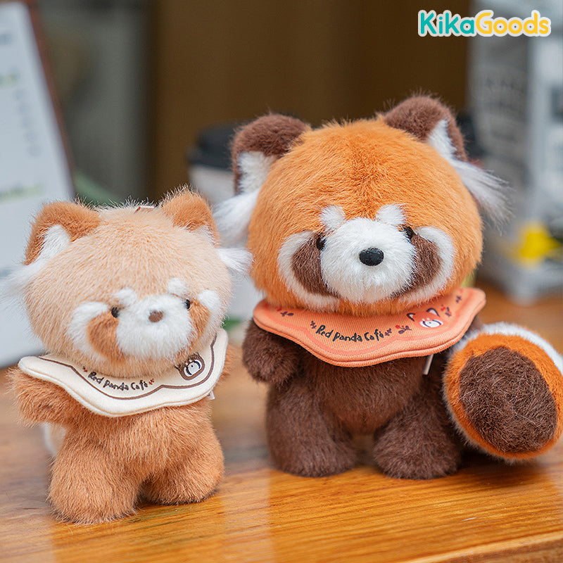 Red Panda Cafe Handmade Pendant Action Plush Toy – KikaGoods Wholesale