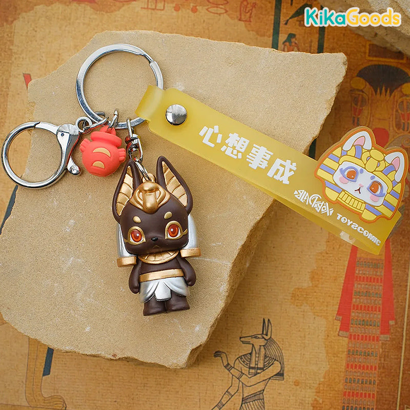 Aaru Garden Series Anubis Keychain – KikaGoods Wholesale